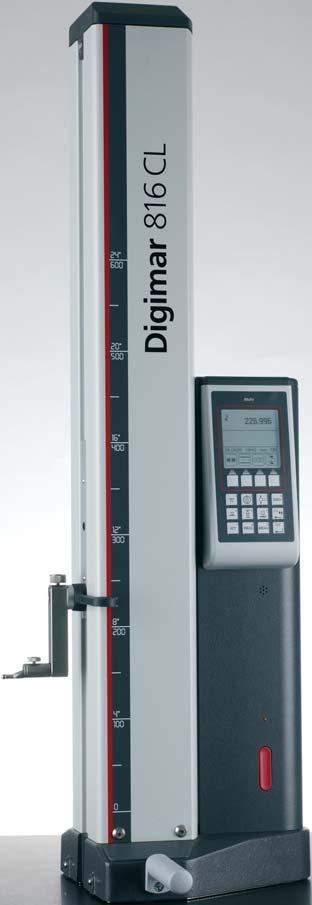 14 Digimar. Höjdmätare Digimar 816 CL Digimar 816 CL 350/600 mm: den robusta och användarvänliga För produktionen. 1D PROG RS232C 30200, Best.nr.