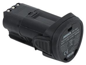 Batteripaket BPA 10825 Smart batteri Typ: Uppladdningsbart Li-ion 3INR19/65 Batterispänning: 10.8 VDC Kapacitet: 2.5 Ah / 27.