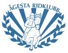 Regelbok för Ågesta Ridklubb, ÅgRk 1 Om Regelboken Ridsportens regler när det gäller tävlingar och andra aktiviteter finns samlade i Svenska