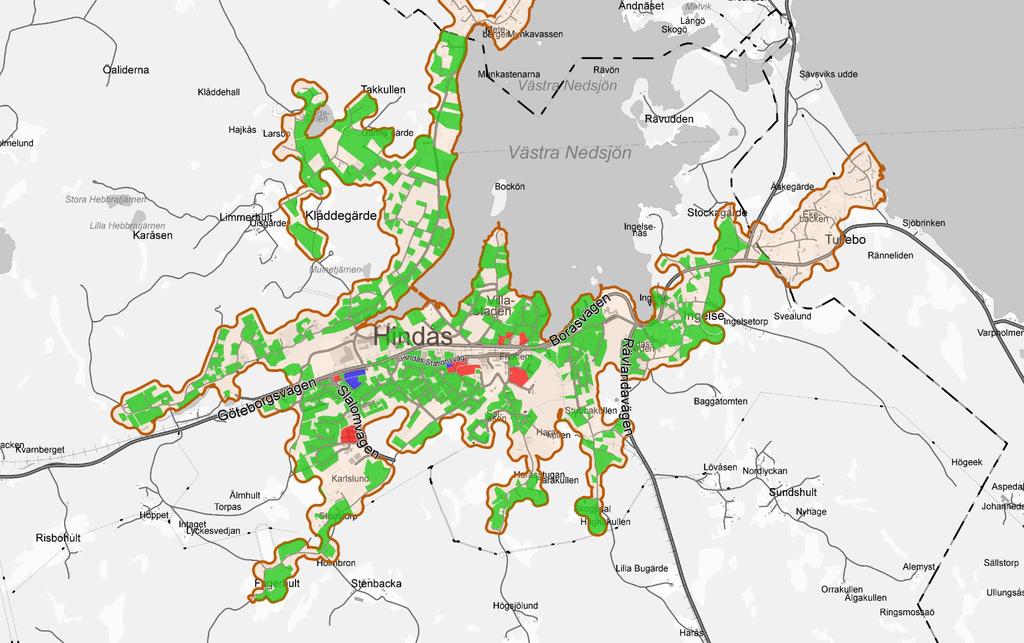 Hyresrätt Bostadsrätt Äganderätt Bilaga 3.2 Skala: 1:25000 Datum: 13.12.