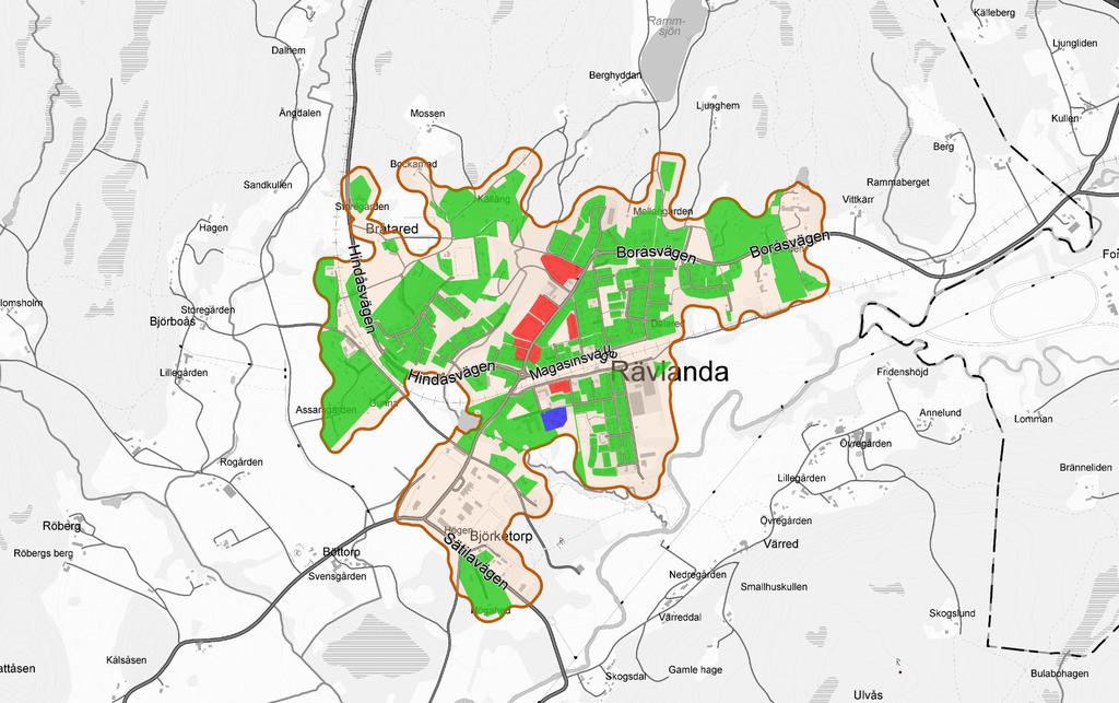 Hyresrätt Bostadsrätt Äganderätt Bilaga 3.3 Skala: 1:15000 Datum: 13.12.