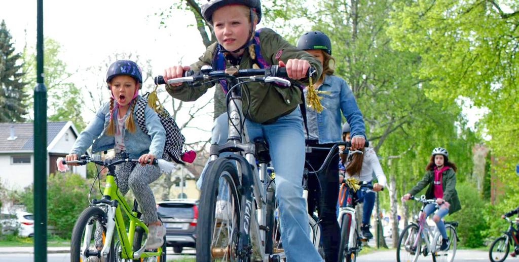 SÅ BLEV SVEDALAELEVERNA BÄST I SVERIGE PÅ ATT GÅ OCH CYKLA TILL SKOLAN Den tidigare Röda skolan i Svedala vann 2018 den nationella tävlingen Gå och cykla till skolan. Vinstsumman var på 15 000 kr.