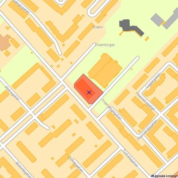 1 BAKGRUND OCH BESKRIVNING AV OMRÅDET En knapp km norr om Uppsala Centralstation och nordost om Uppsala stadskärna ligger Kv Kvarntorget, som i sin helhet är under utveckling. Nya detaljplaner ska bl.