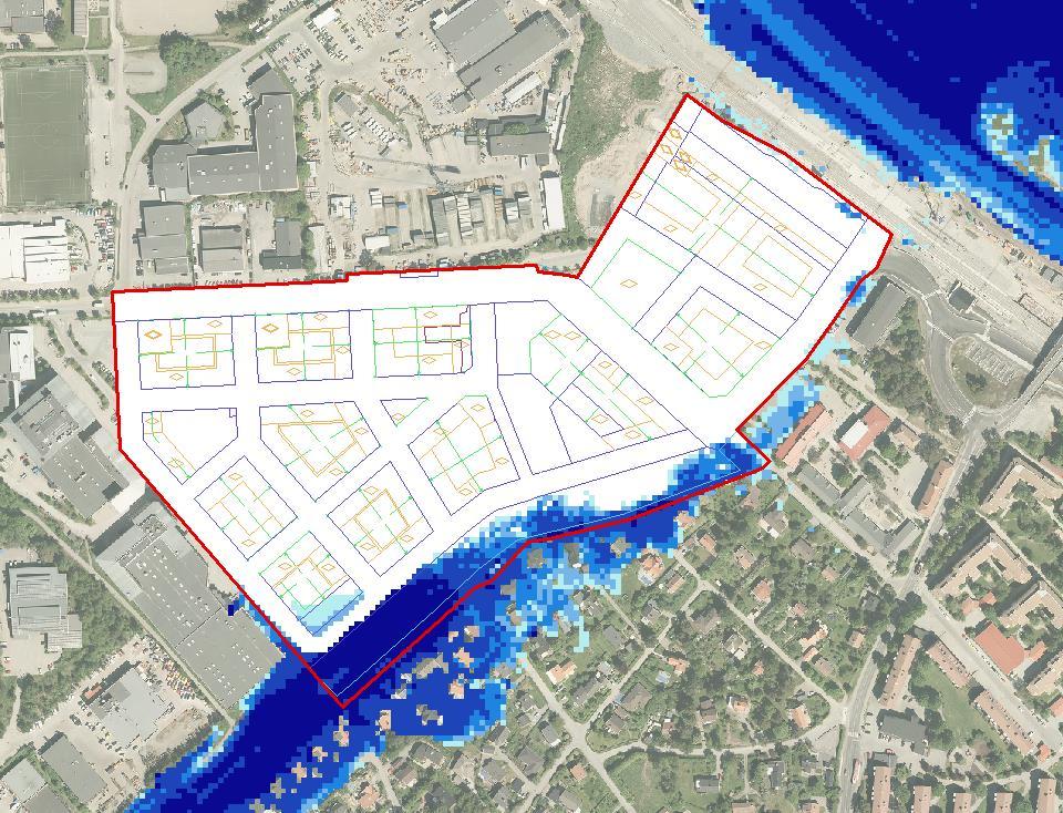 Översvämningsutredning för detaljplan Veddesta