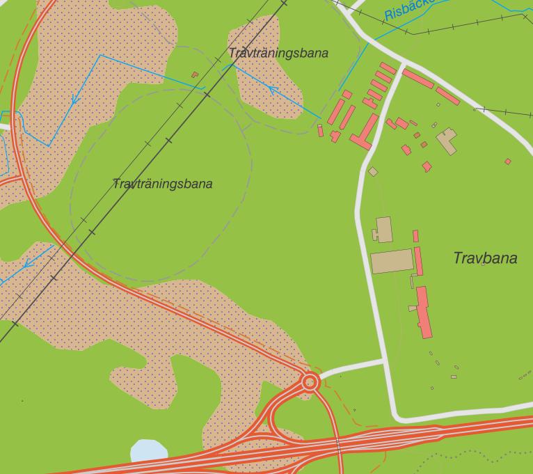 Ingelstorp 1:2 & 1:9 - Axvall, Skara kommun PM Geoteknik 190513 4 MARKFÖRHÅLLANDEN Undersökningsområdet omfattar en yta om ca 6 hektar och utgörs idag av hagmark.