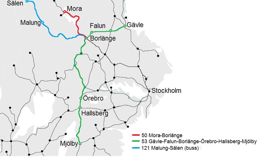 Bild 2 Utredningsprocessen Utredningsprocessens olika steg i utredningar om eventuellt engagemang i interregional kollektiv persontrafik 1. Behovsanalys Tillgänglighetsanalys Bristanalys 2.