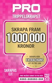 Trippelskraplotter När ni har sålt slut på er första tilldelning finns alltid fler att hämta. Ni som ännu inte säljer Trippelskrapet bör börja göra det.