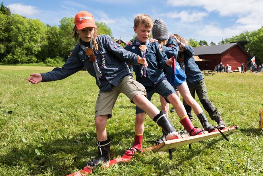 Fotograf: Nathalie Malic/Scouterna Ta chansen att skapa 2020 års stora lägerupplevelse i väst.