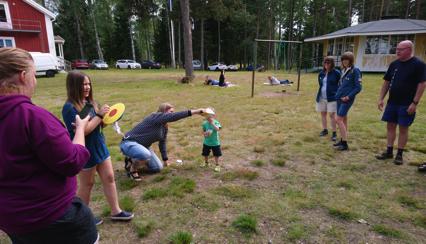 Vikenveckan 22-25 juli Under fyra dagar i juli samlades deltagare, assistenter och ledare, drygt 20 personer, till årets upplaga av Vikenveckan på Solviken.