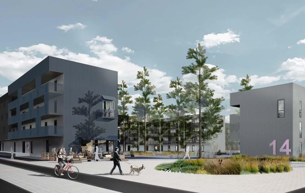 19 Kundexempel Älvdansen studenthem i Umeå Bergvärme minskade energianvändningen med 67% nas perspektiv; olika lösningar och alternativ utvärderas liksom möjligheter att spara energi, material,