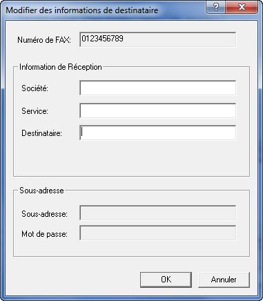 Envoi de fax à partir d'un ordinateur > Transmission de base Lorsque [Attacher page d'entête] sur l'onglet [Page d'entête] n'est pas défini, l'écran de confirmation de page de couverture s'affiche.