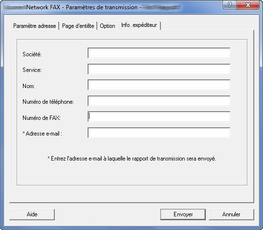 Ajouter ces informations à la [Liste d'envoi] en cliquant sur le bouton [Ajouter à la liste de distribution].
