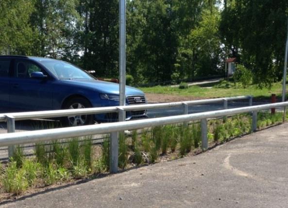 Figur 11 Grönt stråk för dagvatten