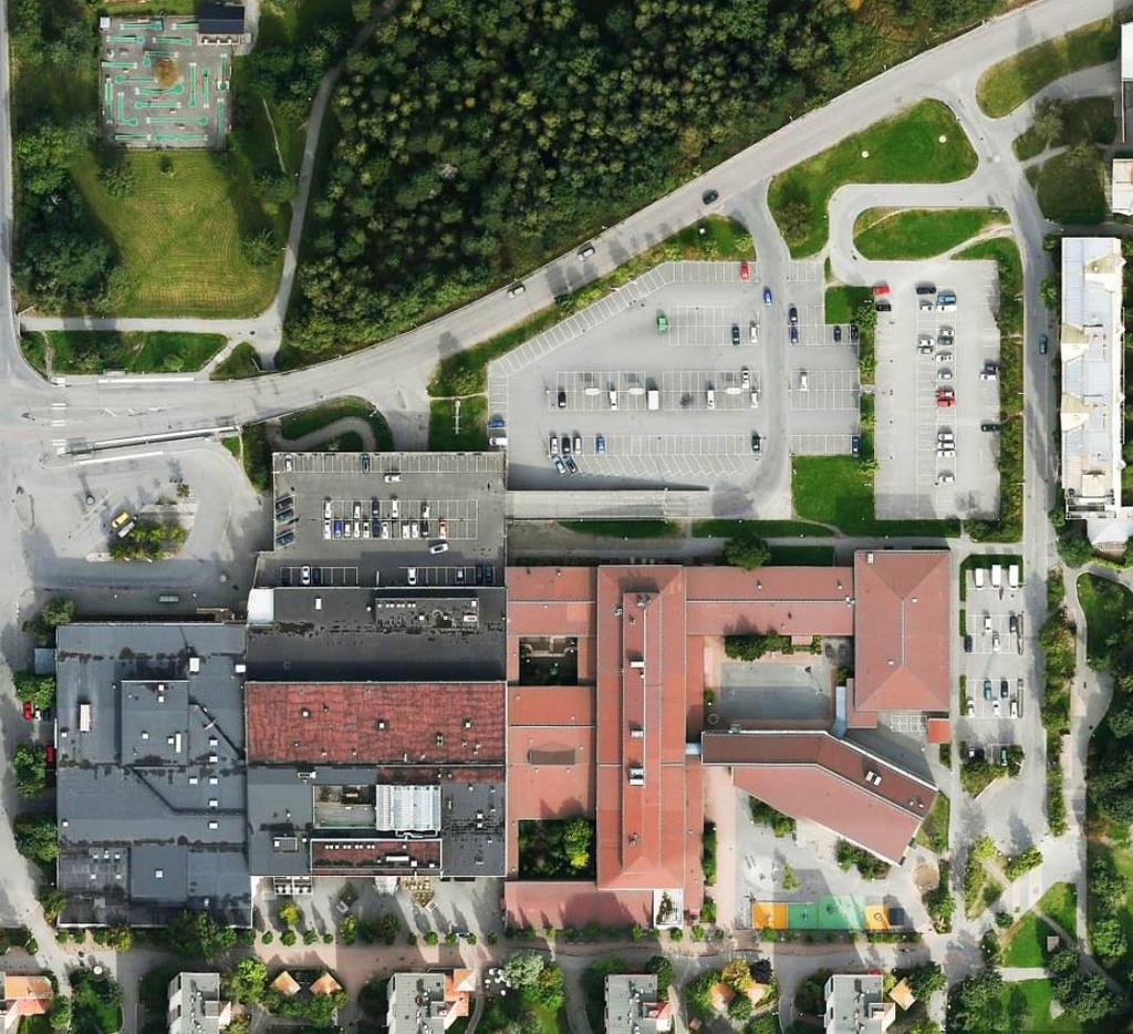 Figur 6 Skiss över planerat allmänt magasin på ca 1000 m 3 utanför planområdet (bildkälla: eniro.se) 8.