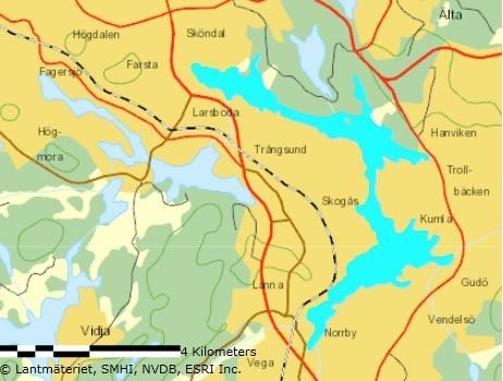 Figur 2 Drevviken 2.5.1 Miljökvalitetsnorm för vatten En ny detaljplan får inte medverka till att arbetet att uppnå fastställda miljökvalitetsnormer för vatten försvåras.