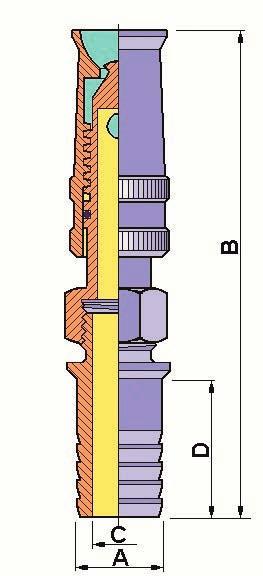 Regadio / Irrigation Lanza Regulable Tres Efectos Cod. G39 Three Effect Regulable Nozzle Cod.