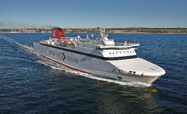 Fartygen Visby och Gotland kan transportera