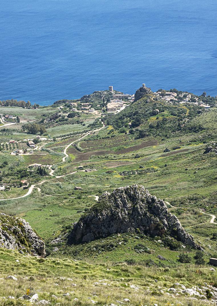 Dag 4: Monte Cofano naturreservat Idag ska vi besöka det vackra området på den nordvästliga delen av Sicilien nämligen naturreservatet Monte Cofano.