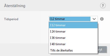 angivna värdet. Inaktivera meddelande om slutförd uppdatering stänger av systemmeddelanden som visas i nedre högra hörnet på skärmen.