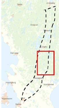 Längs Helge å finns intakta gårdsmiljöer, välbevarade torp och kvarnbyggnader kopplade till vattenkraften i Helgeå samt en herrgårdsmiljö med medeltida borgruin.