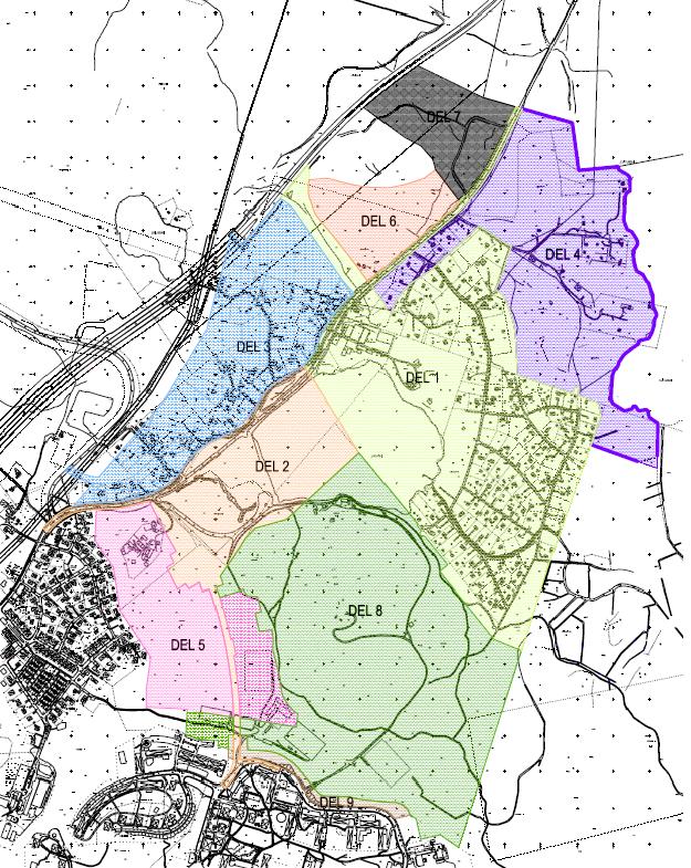Sidan 13 av 18 Etappindelning av detaljplaneläggningen Som en konsekvens både av det politiska direktiv att skyndsamt komma fram till ett antagande och kontorets vilja att göra planläggningen mer