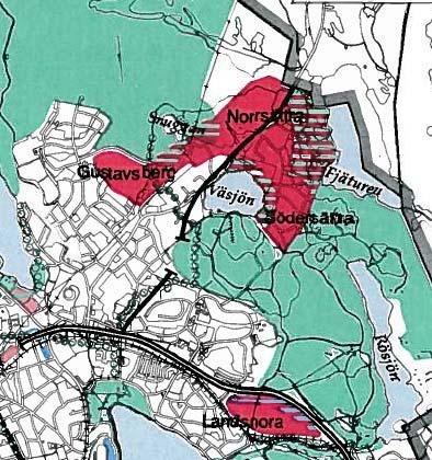 Sidan 2 av 18 Områdesbestämmelser infördes I början av nittiotalet infördes områdesbestämmelser i syfte att förhindra ytterligare permanentning och därmed en försämrad vatten- och avloppssituation.