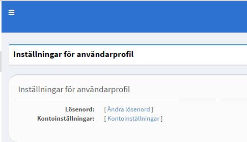 2 Profil Den här funktionen hittar du högst upp till höger på kontrollpanelen och gör det möjligt att ändra användarnamn och lösenord, redigera användarprofilen samt logga ut från Eversense DMS.