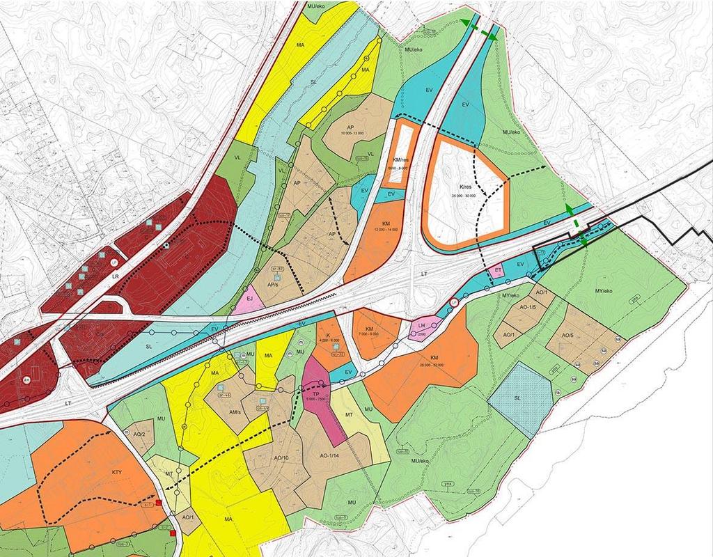 Generalplanen för Kyrkslätt 2020 vann laga kraft 2000.