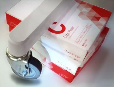 Preva Dental Röntgensystem Användarhandbok Inspektion av hjulen Alternativt: Man måste vara två personer för att utföra detta steg.