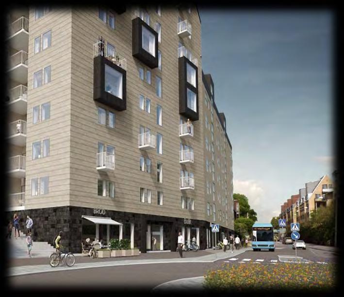 stadsdelen Lunden i Göteborg Utökat