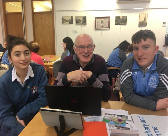 Limerick City & County Council Newcastlewest Desmond College, Newcastlewest Limerick-medborgare har deltagit i workshops i PLACE-EE.