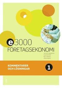 E3000 Företagsekonomi 1 Kommentarer och lösningar PDF ladda ner LADDA NER LÄSA Beskrivning Författare: Jan-Olof Andersson. företagsekonomi 1 och 2 kursernas centrala innehåll.