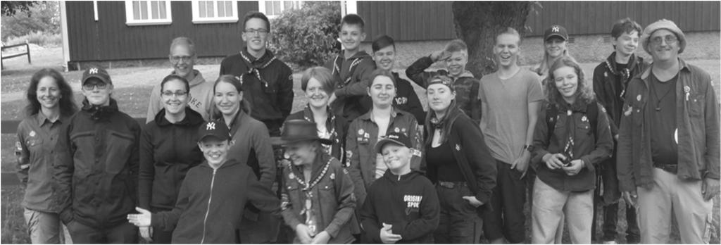 Scoutlägersommaren 2019 eller Det var varmt på lägret men veden var blöt.