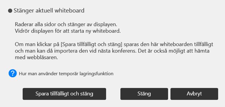 2. Använda en whiteboard 4. Ange konferenskoden. Vilket nummer som helst kan anges som konferenskod.
