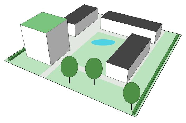 Beräkningsprincip för grönytefaktorn Grönytefaktor beräknas med hjälp av en beräkningsmall i excellformat (som erhålls från Sollentuna kommun) där ytor och antal av olika specificerade grönytor,