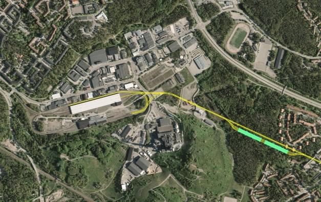 Sida 6 (7) kvm och är uppdelad på tipphall för lastbilar, avfallsbunker, processhall för maskinutrustning samt personalutrymmen.