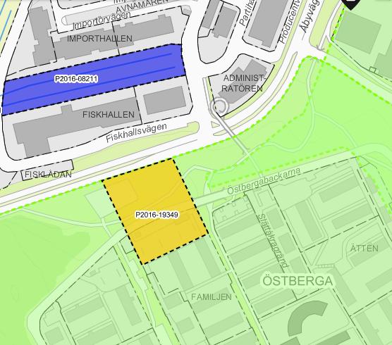 Sida 3 (7) I linje med de ökade målen för bostadsproduktion ansökte Svenska Bostäder i november 2016 om en markanvisning för den mark som ligger i utkanten av norra Östberga på fastigheten Årsta 1:1