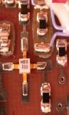 The devices have either solder balls (Ball Grid Array - BGA) or solder columns (Column Grid Array - CGA) applied to the solder footprints on