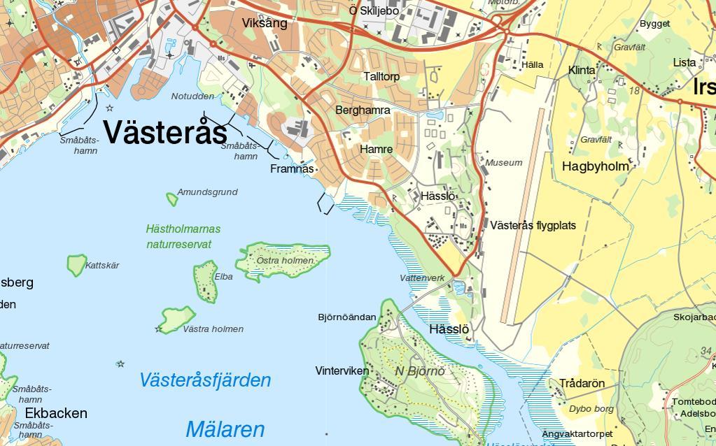 1. Inledning Västmanlands läns museum har på uppdrag av Västerås stad genomfört en identifiering av kulturhistoriska värden hos Hangarbyggnaden 101 på Hässlö flygfält, som idag brukas av Västerås