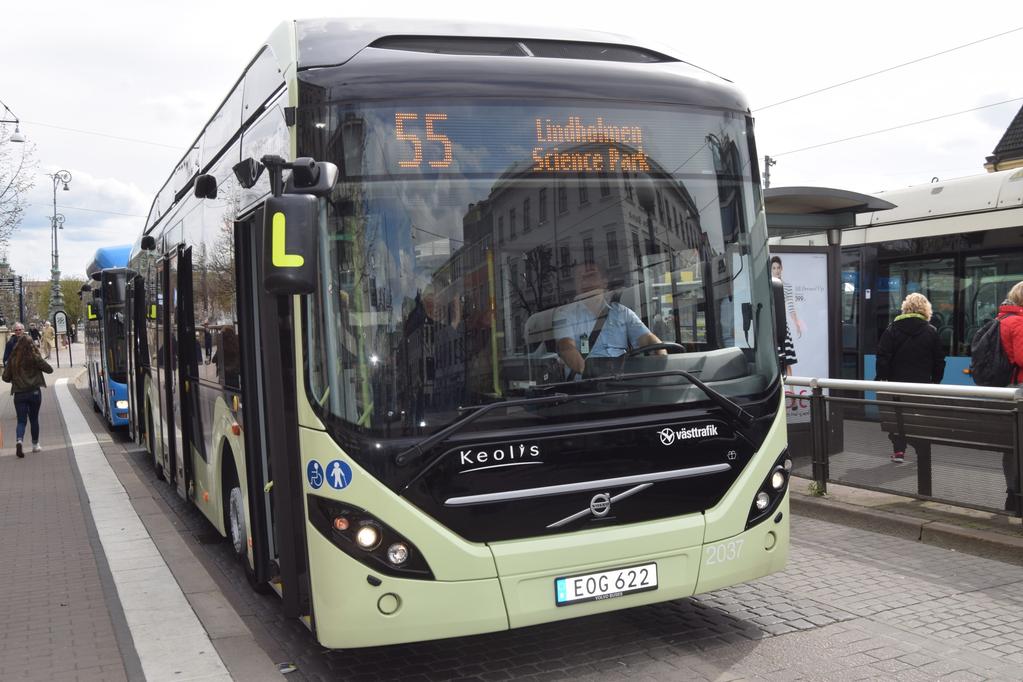 Vi Resenärer ISSN 2002-3103 På resenärens sida sedan 1993 2019-08-30 Nr 33 Elbussarna ett lyft för kollektivtrafiken!