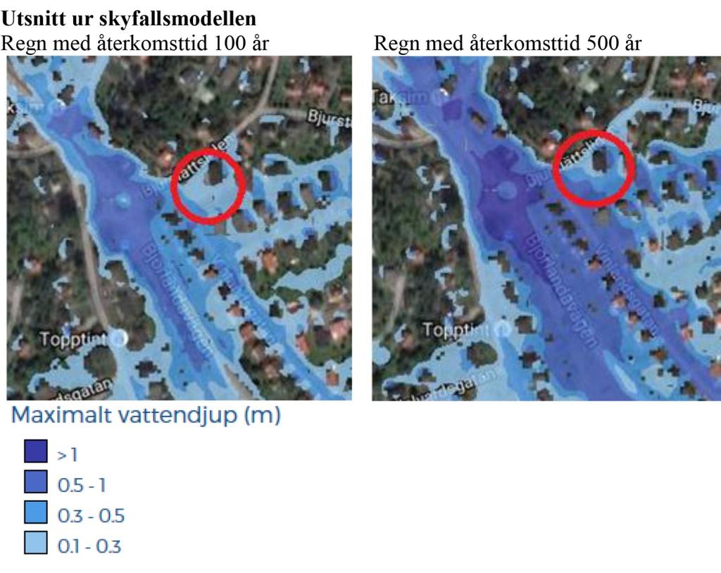 binerade ledningsnätet och att området har många registrerade källaröversvämningar är det extra viktigt att så mycket dagvatten som möjligt fördröjs inom fastigheten.