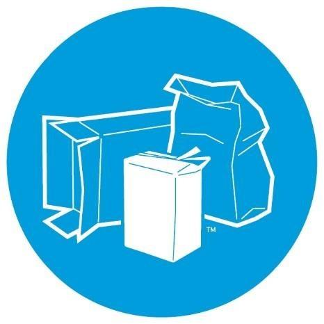 Pappersförpackningar Här lägger du: Mjölk- och flingpaket Mjöl- och sockerpaket Omslagspapper Äggkartong och tom toarulle Papperskassar Men inte: Innerförpackningar av plast Tidningar Broschyrer Till