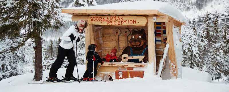 Boende Åre Björnen Hermelinen 40 eller 54 kvm, 6 eller 7 bäddar, 2 eller 3 sovrum (2VS i varje, DS i 3-rum, BS2) Allrum med köksavd med spis/ ugn, KFF, micro, DM* (* endast i 54 kvm).