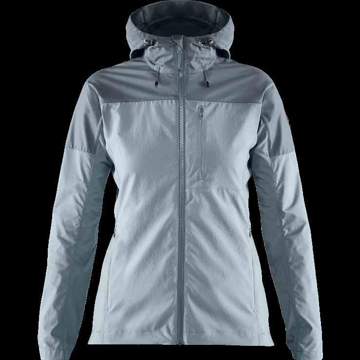 Sydd i G-1000 Air Stretch och följsam polyester skyddar den mot vind och sol utan att du blir överhettad.