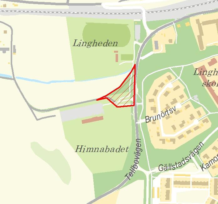 Planbeskrivning Område för vilket gällande