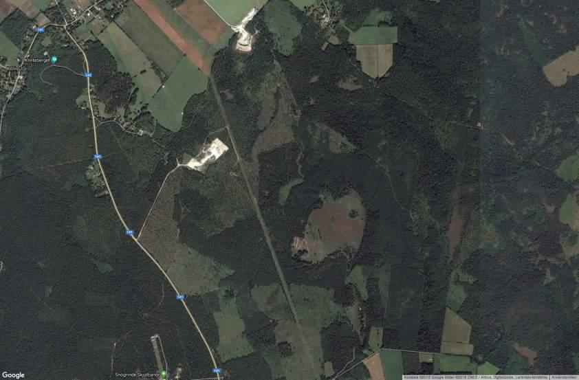 Teckenförklaring Other Fastighetsgräns Planerat brytområde sammetsbockrot svartpälsbi 250 0 250 500 750 1000 m Figur 2.