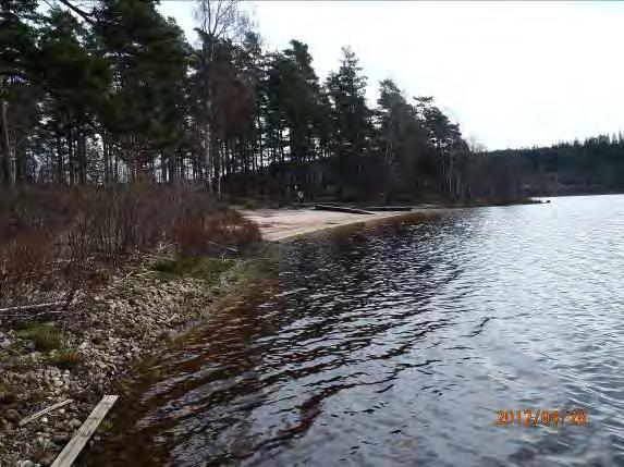 klackarna av block. Blocken sprids sedan ut så att miljön blir så optimal som möjligt för öring.