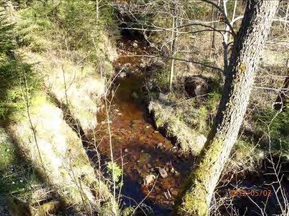 Lokalnamn: Biflöde 27 4, Bäckabobäcken Naturvärdesbedömning: 3, naturvärde lokalt värdefull