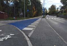 ÅTGÄRDSFÖRSLAG 10. Förslag på åtgärd Det finns utrymmet att anlägga en genomgående gång- och cykelpassage förbi parkeringen.