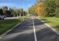 Se typlösning för upphöjd cykelöverfart. Uppskattad kostnad: 1 350 000 kr Exempel på diagonal cykelpassage. 15.